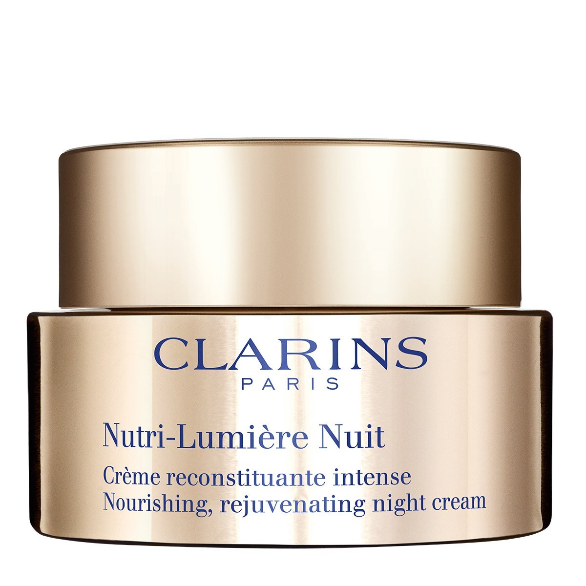 

Крем для лица nutri-lumière 60+ nuit crème Clarins, объем 50 мл