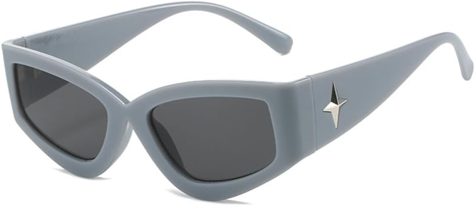 

Солнцезащитные очки 2027 для женщин, винтажные мужские солнцезащитные очки, модный стиль, хип-хоп, защитные очки с защитой от УФ-излучения UV400, зеркальные MTZJH, Grey Grey