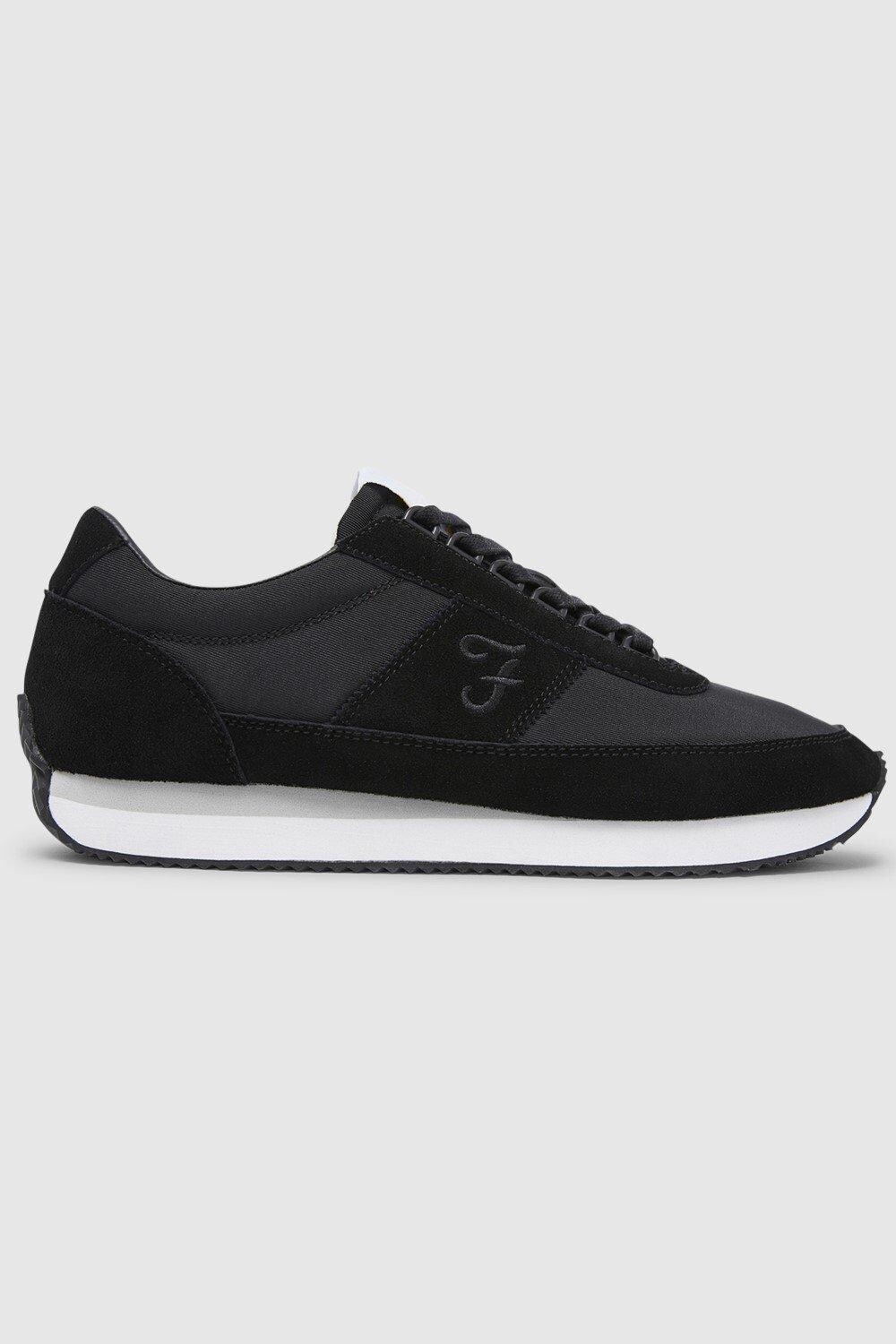 

Кроссовки 'Darton' Casual Lace Up Trainers Farah Footwear, черный