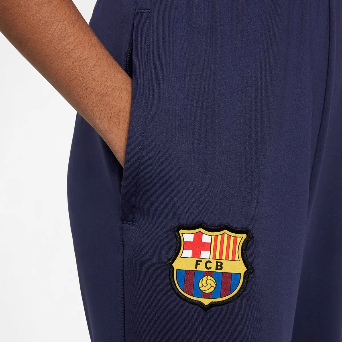 Детские штаны FC Barcelona 2025-2026 Strike Nike, фиолетовый — фото 3