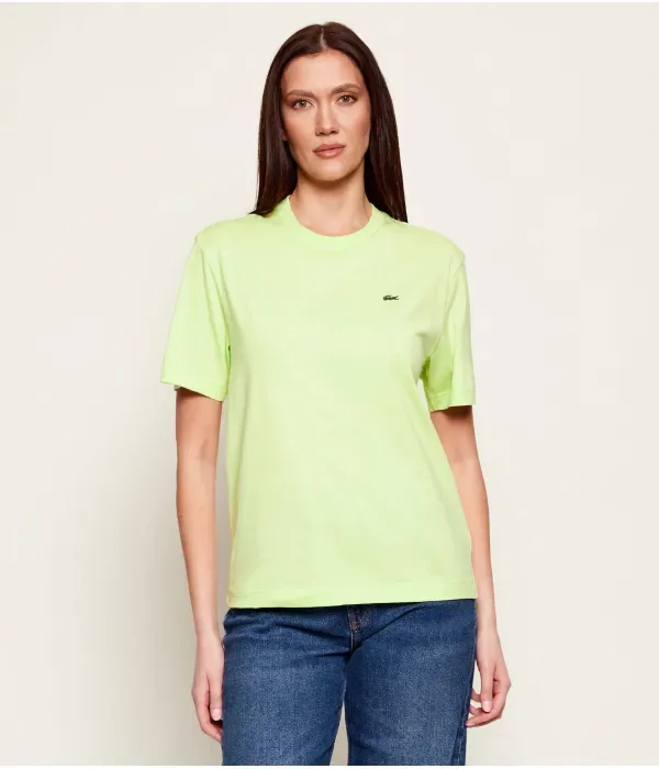 Футболка Lacoste Relaxed Fit, Лаймовая