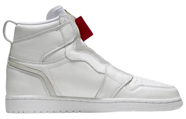 Кроссовки 1 ретро высокая молния Air Jordan, белый — фото 2