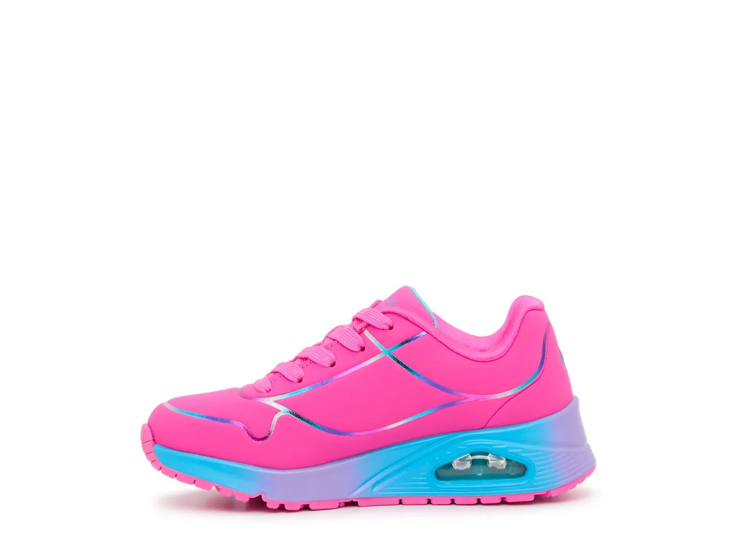 Кроссовки Skechers Uno Gen1 Color Prime Sneaker - Kids', фуксия — фото 3