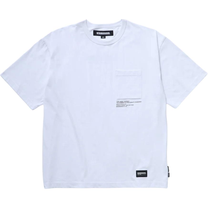 

Футболка Sheltech с коротким рукавом унисекс NEIGHBORHOOD, белый