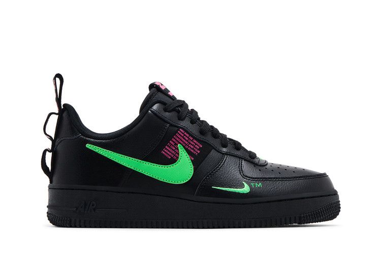 Кроссовки Nike Air Force 1 LV8 UL 'Scream Green', черный — фото 2