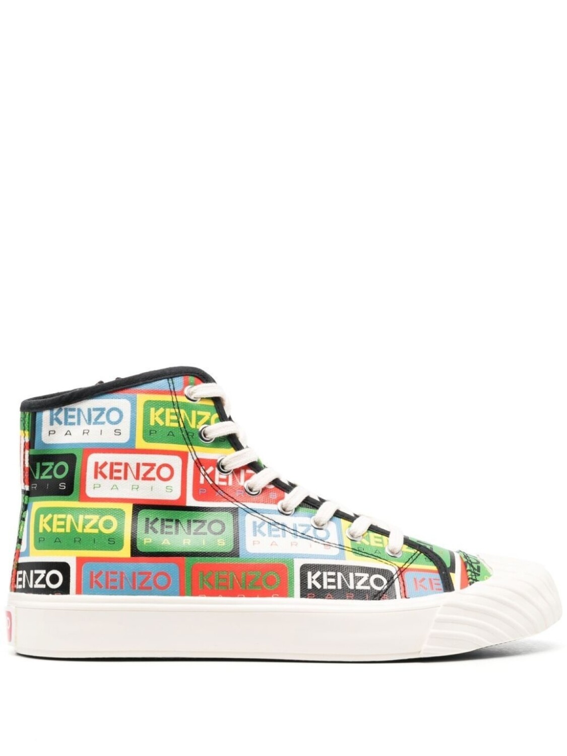 

Kenzo высокие кеды с логотипом, зеленый