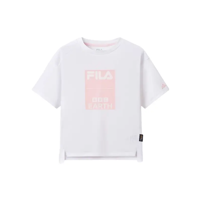 FILA KIDS Футболка x BBC EARTH Bright White Teenagers