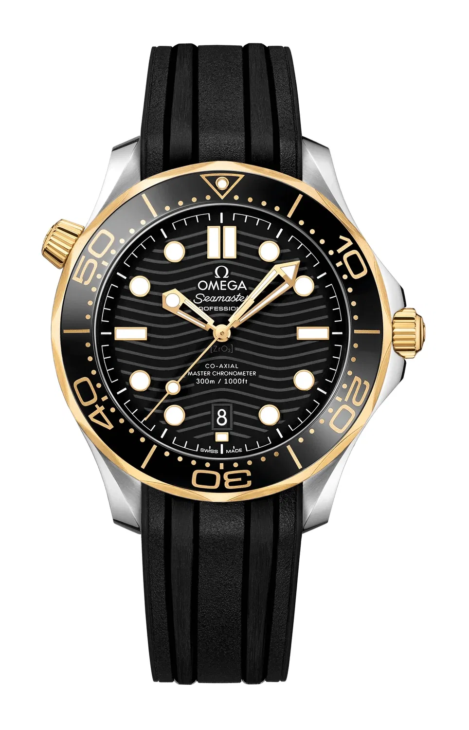 DIVER 300M OMEGA CO-AXIAL MASTER CHRONOMETER 42 ММ - 210.22.42.20.01.001, черный