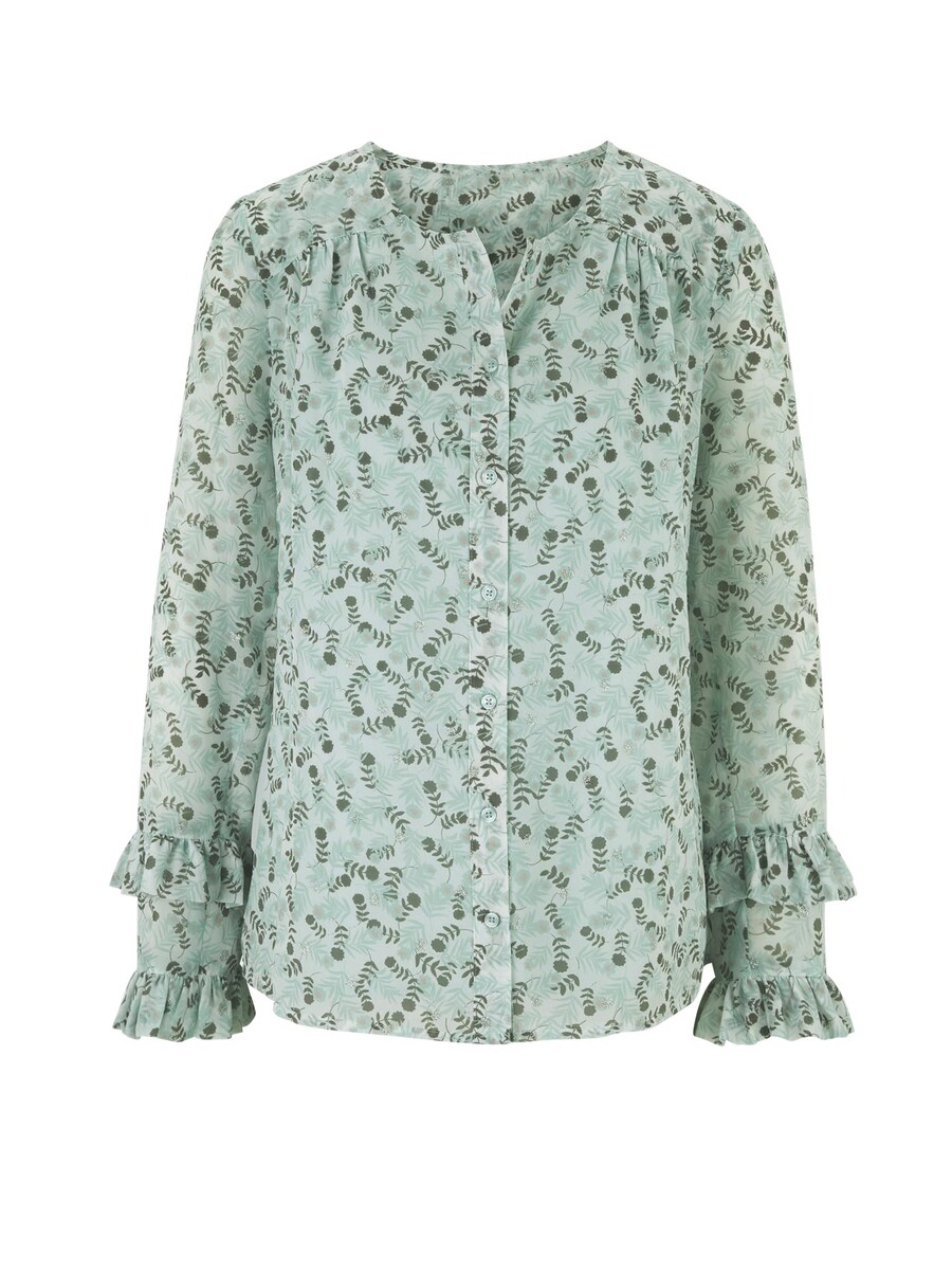 

Блузка Linea Tesini by heine, цвет Blue/Green
