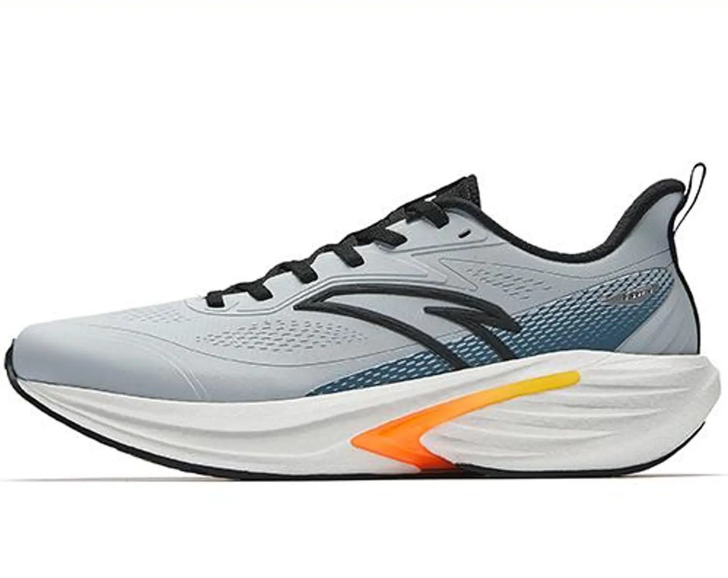 

Амортизация, отскок, нескользящие беговые кроссовки men's ANTA, серый