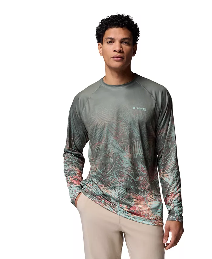 

Мужская футболка Super Terminal Tackle Border Circle Columbia, серый