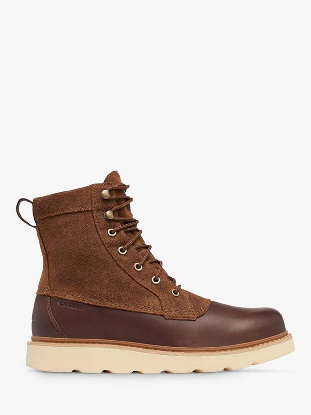 

Кожаные замшевые ботинки slabtown на шнуровке SOREL, цвет 242 Tobacco Tan