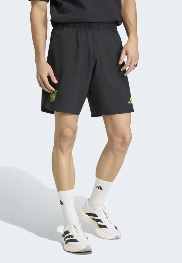 Ямайка x боб марли тиро, одежда национальной сборной по футболу Adidas Performance, Black
