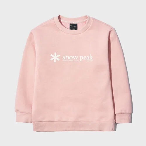 Детский светло-розовый свитшот Union от Snowpeak Apparel Kids