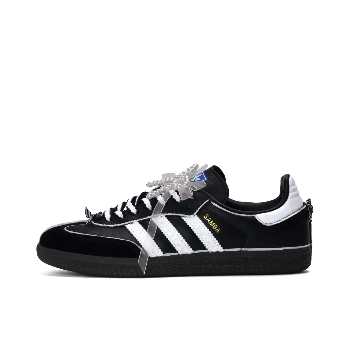 

Кроссовки adidas originals Samba Skateboarding Shoes Unisex Low-top Black/white, черный
