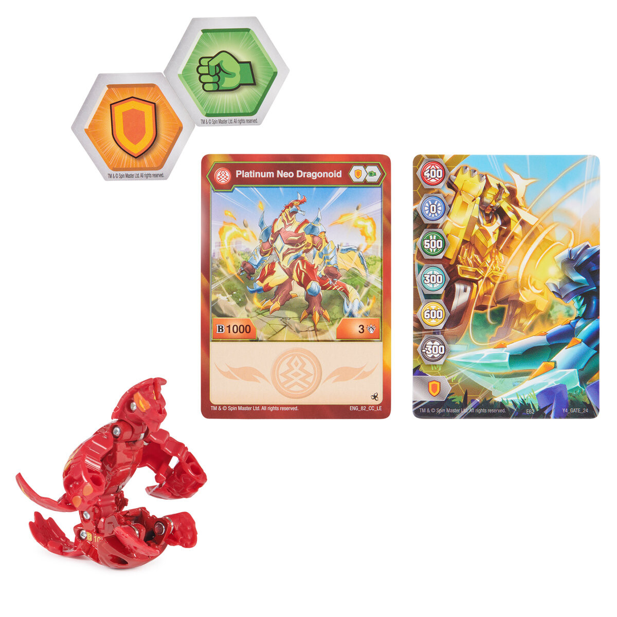 

Bakugan Legends - Драганоид Красный платиновый шар Spin Master