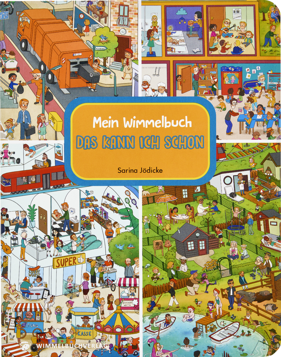 

Подводка для глаз IDEENWELT Wimmelbuch - Das kann ich schon