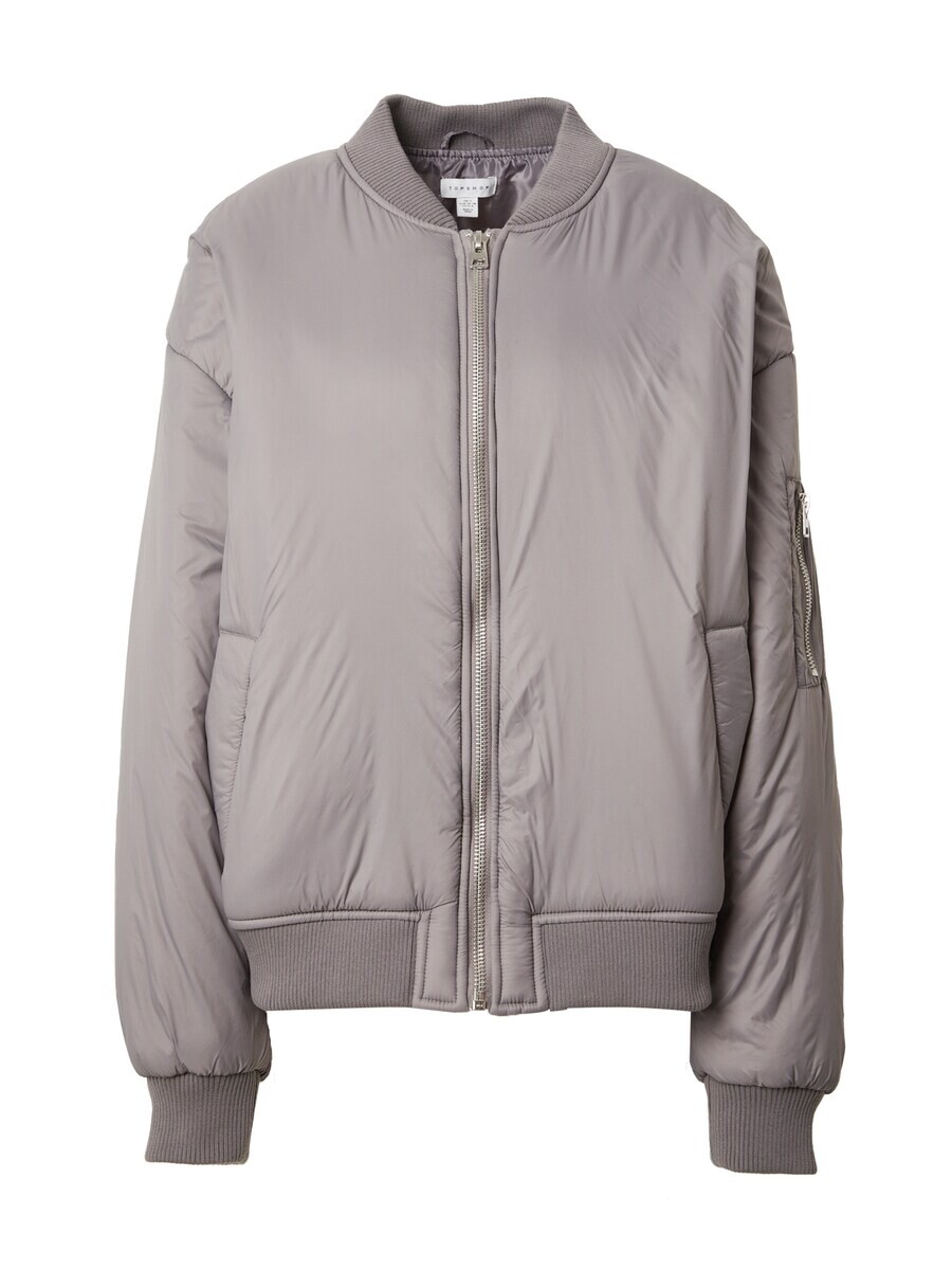 

Всесезонная куртка TOPSHOP Between-Season Jacket, серый