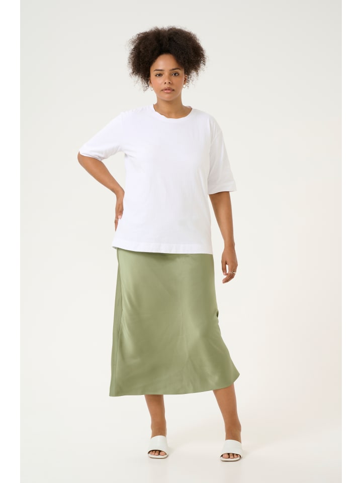 

Футболка KCmina свободного кроя, цвет: оптический белый KAFFE curve