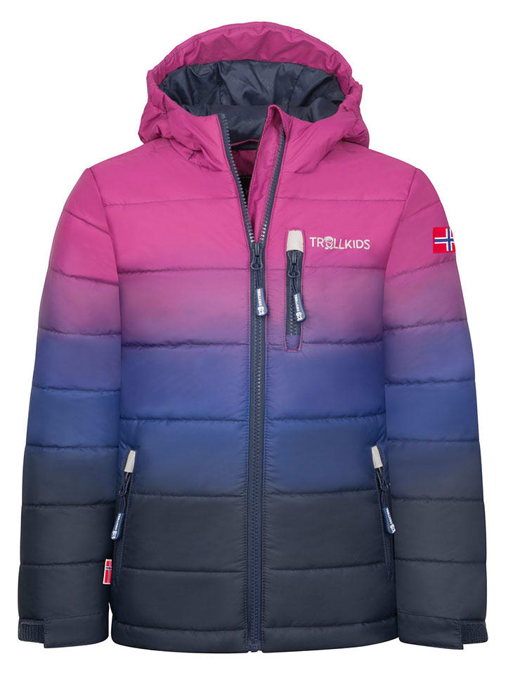 

Куртка для горных лыж/сноуборда "Hemsedal" розового/черного цвета Trollkids