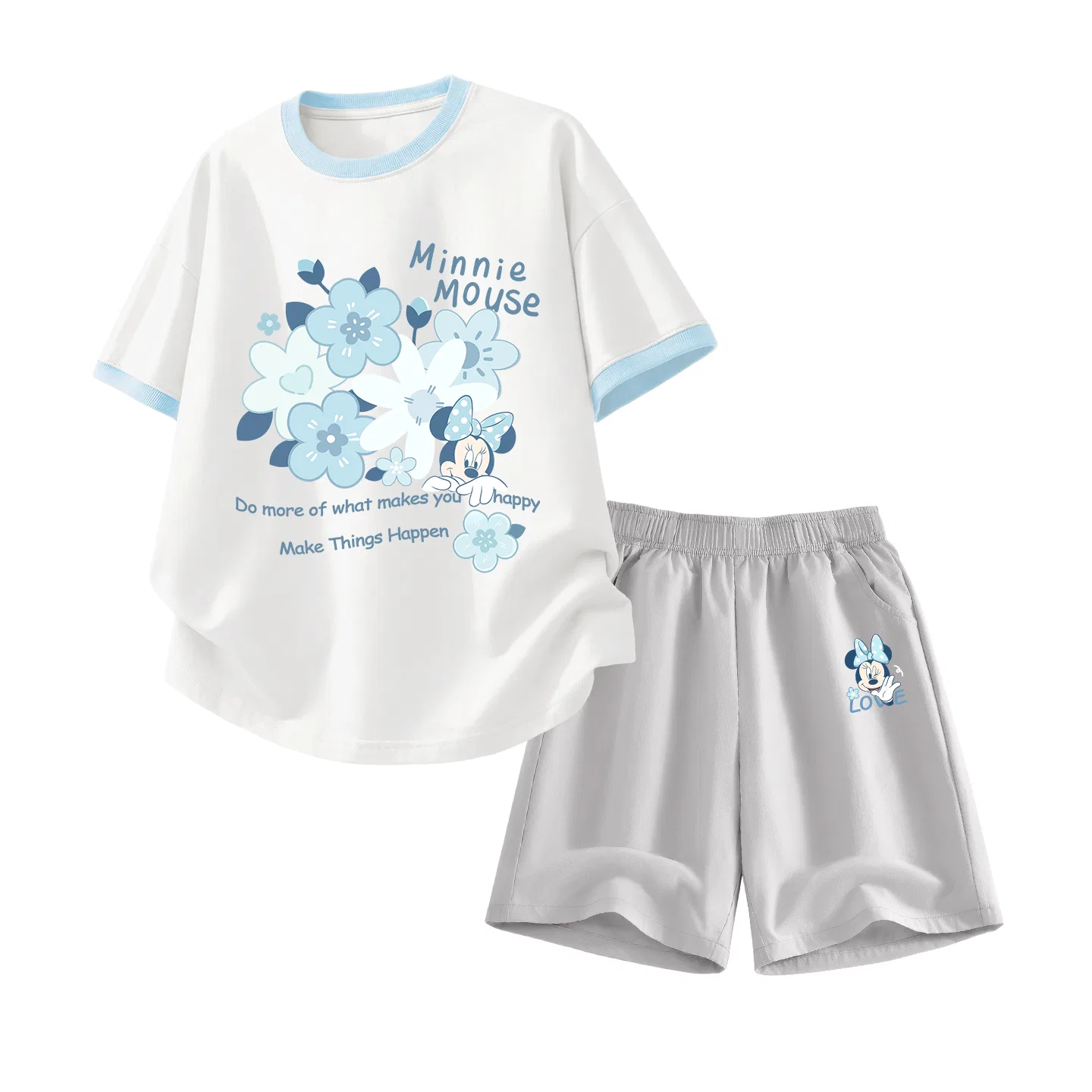 Детский спортивный костюм Disney Kids Casual Sportswear кремово-голубой