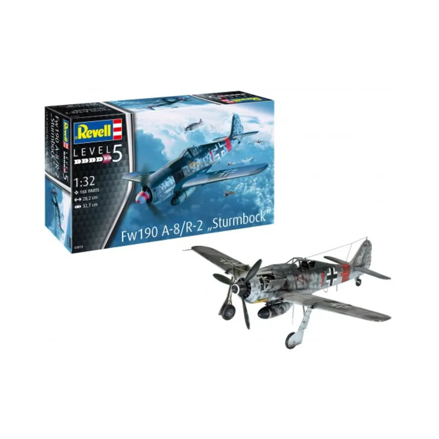 

Fw190 А-8/Р-2 Штурмбок, Model Kits (1:32) (Revell)