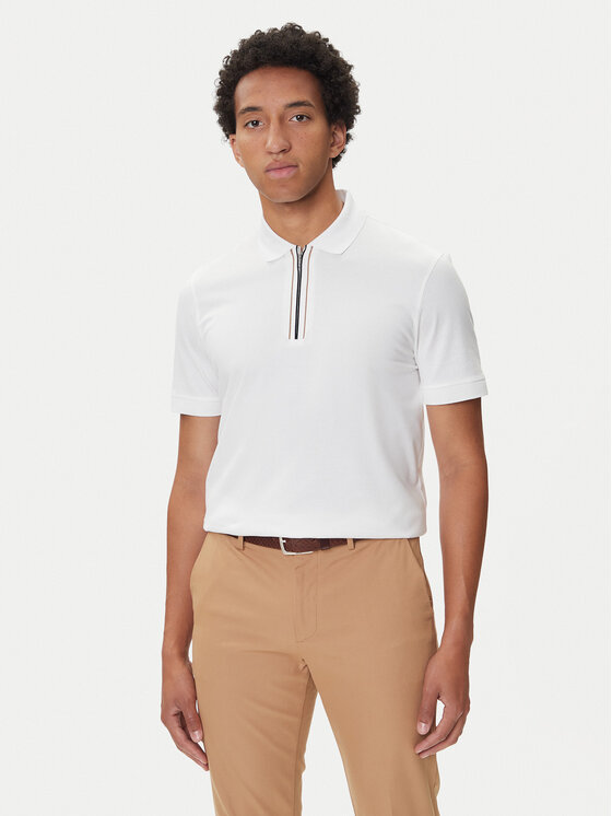 

Поло regular fit H-Paras 65 50543880 Boss, белый