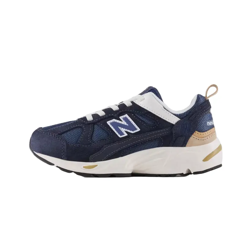 

Детские кроссовки для бега NB 878, устойчивые к истиранию New Balance, темно-синий