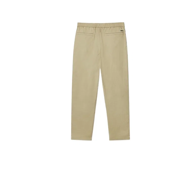 Брюки повседневные мужские Lacoste SS26, 02S/Milk Coffee — фото 3