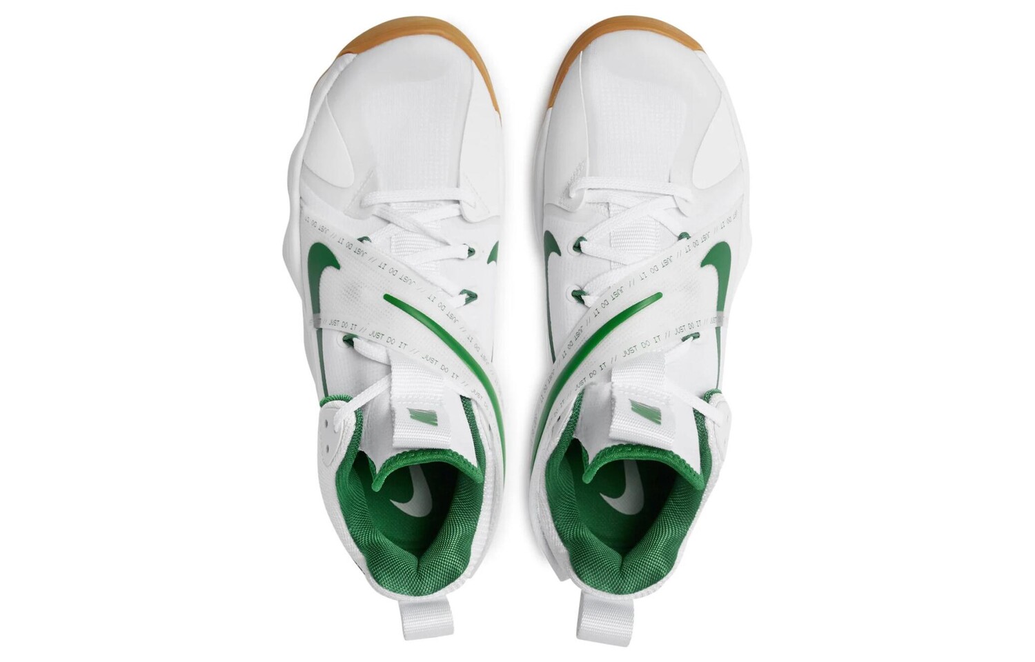 Кроссовки Nike React HyperSet Мужчины, White/Green — фото 4