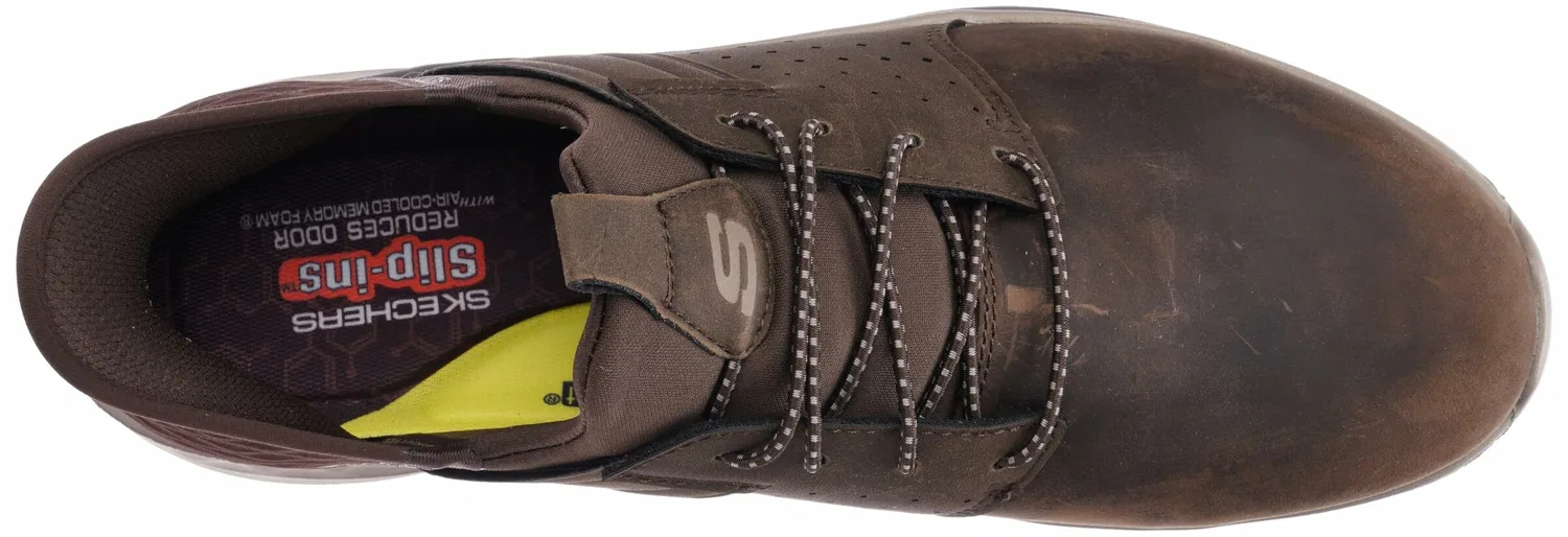Туфли на шнуровке Skechers, Brown — фото 4
