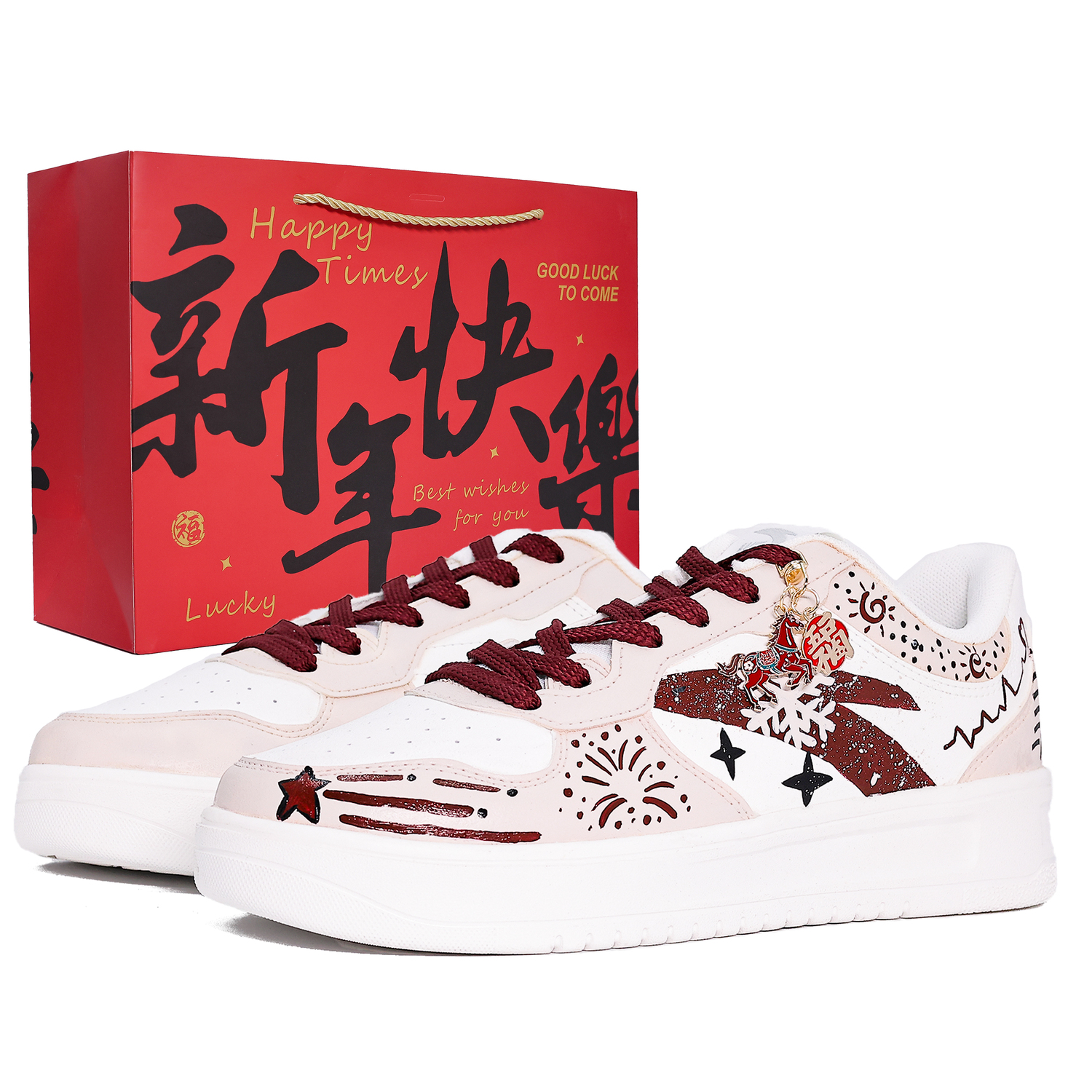 

ANTA Легкие устойчивые к истиранию нескользящие низкие кроссовки для скейтбординга Unisex Burgundy