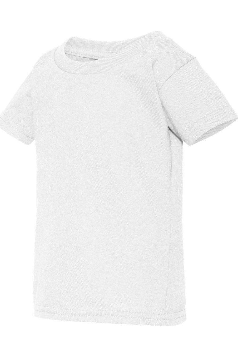 Gildan Heavy Cotton Футболка для малышей, белый — фото 3