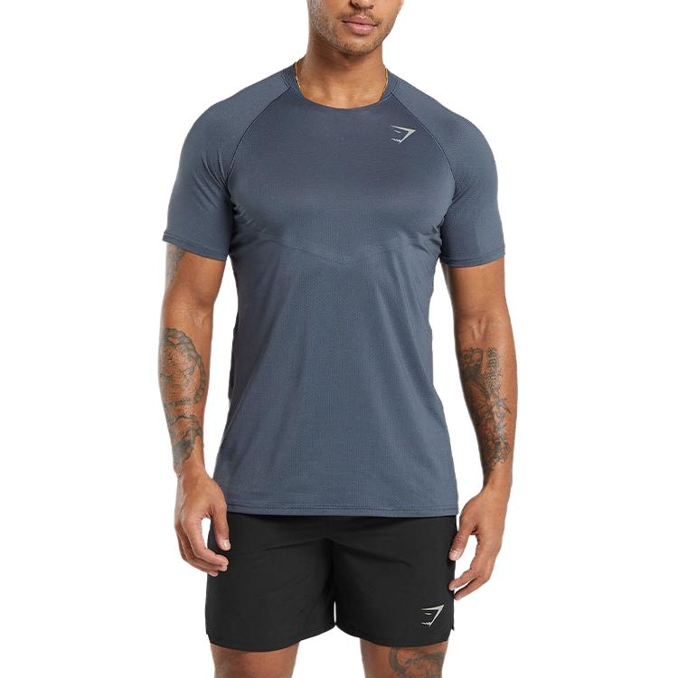 

Футболка мужская Titanium Blue GYMSHARK