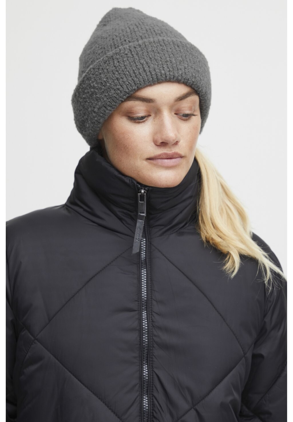 

Шапка VIOLA Oxmo, цвет medium grey melange