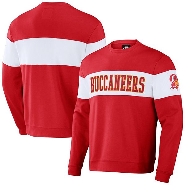 

Мужской свитшот nfl x red tampa bay buccaneers team color & white Darius Rucker Collection By Fanatics, Белый, Мужской свитшот nfl x red tampa bay buccaneers team color & white Darius Rucker Collection By Fanatics