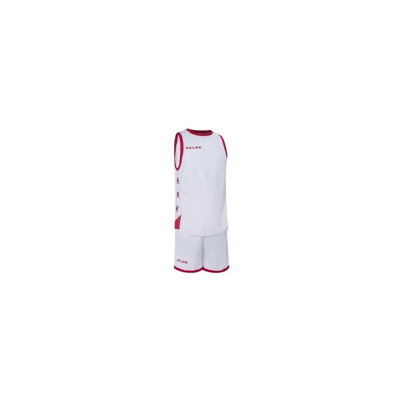 

Kelme Set Vitoria Футболка унисекс с короткими рукавами белого и красного цвета