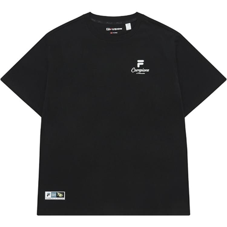 

Футболка мужская черная Fila Fusion, черный
