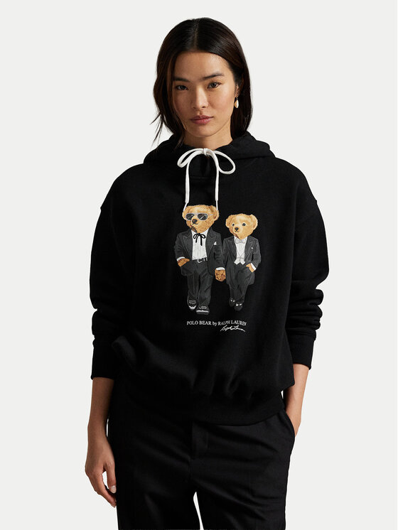 

Свитшот relaxed fit 211A87106001 Polo Ralph Lauren, черный