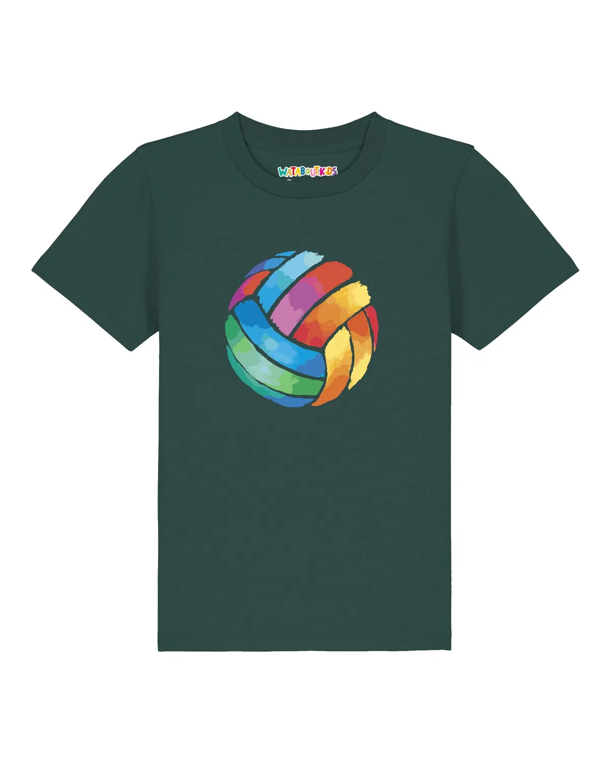 Футболка 'Volleyball' Watabout.Kids, Dark Green