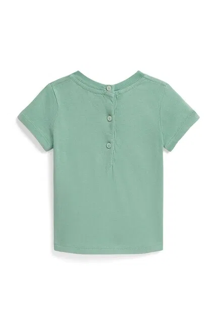 Футболка хлопковая Polo Ralph Lauren, бирюзовый — фото 2