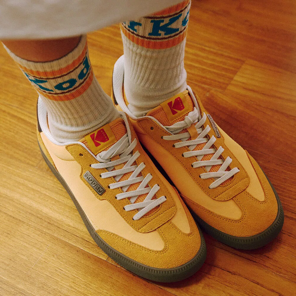Мужские жёлтые кроссовки Retina Classic от Kodak Apparel — фото 3