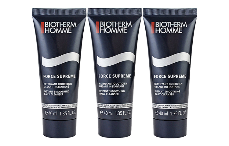 

BIOTHERM Пробник очищающего средства Biouquan Blue Diamonds увлажняющий питательный очищение подтягивающий дорожный набор 40мл/40мл*3