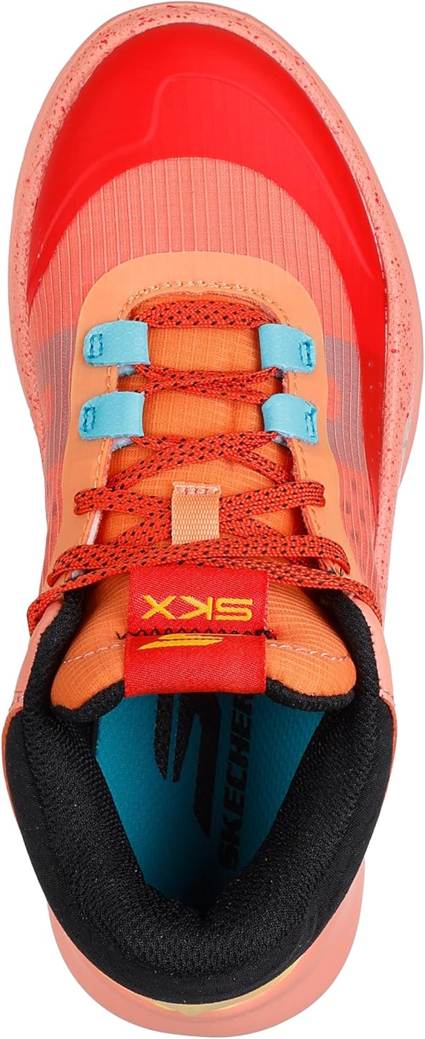 Кроссовки Skechers для мальчиков Skx Court Hype, оранжевый — фото 3