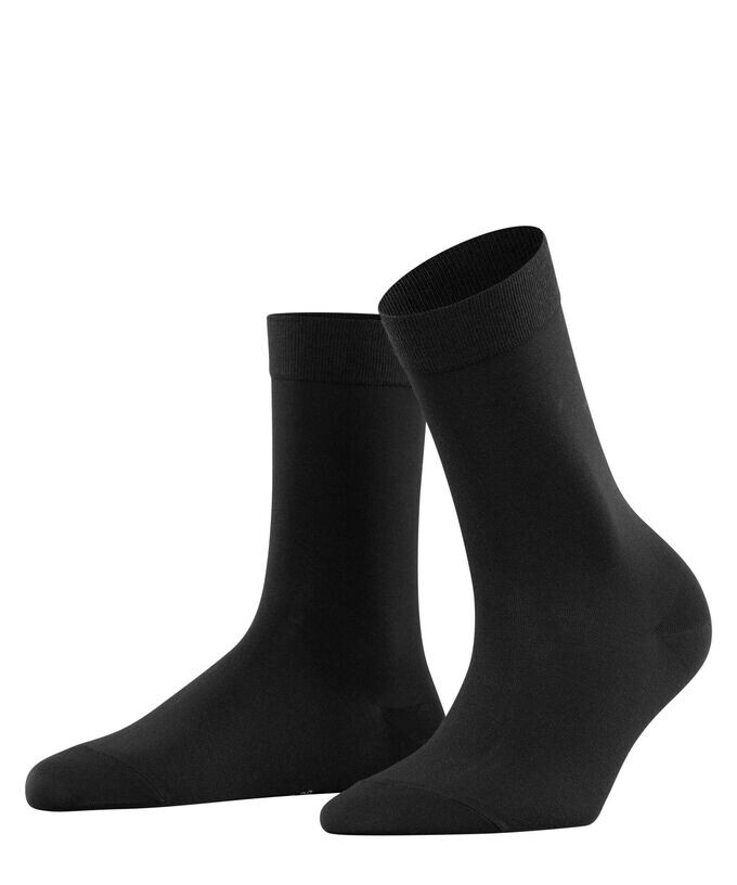 

Хлопковые носки на ощупь Falke, черный