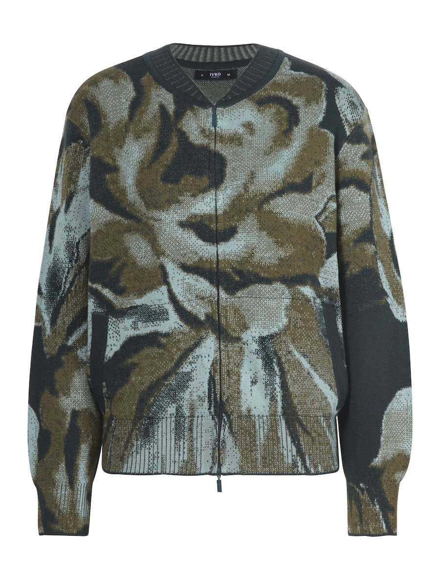 

Вязаный жакет IVKO, зеленый