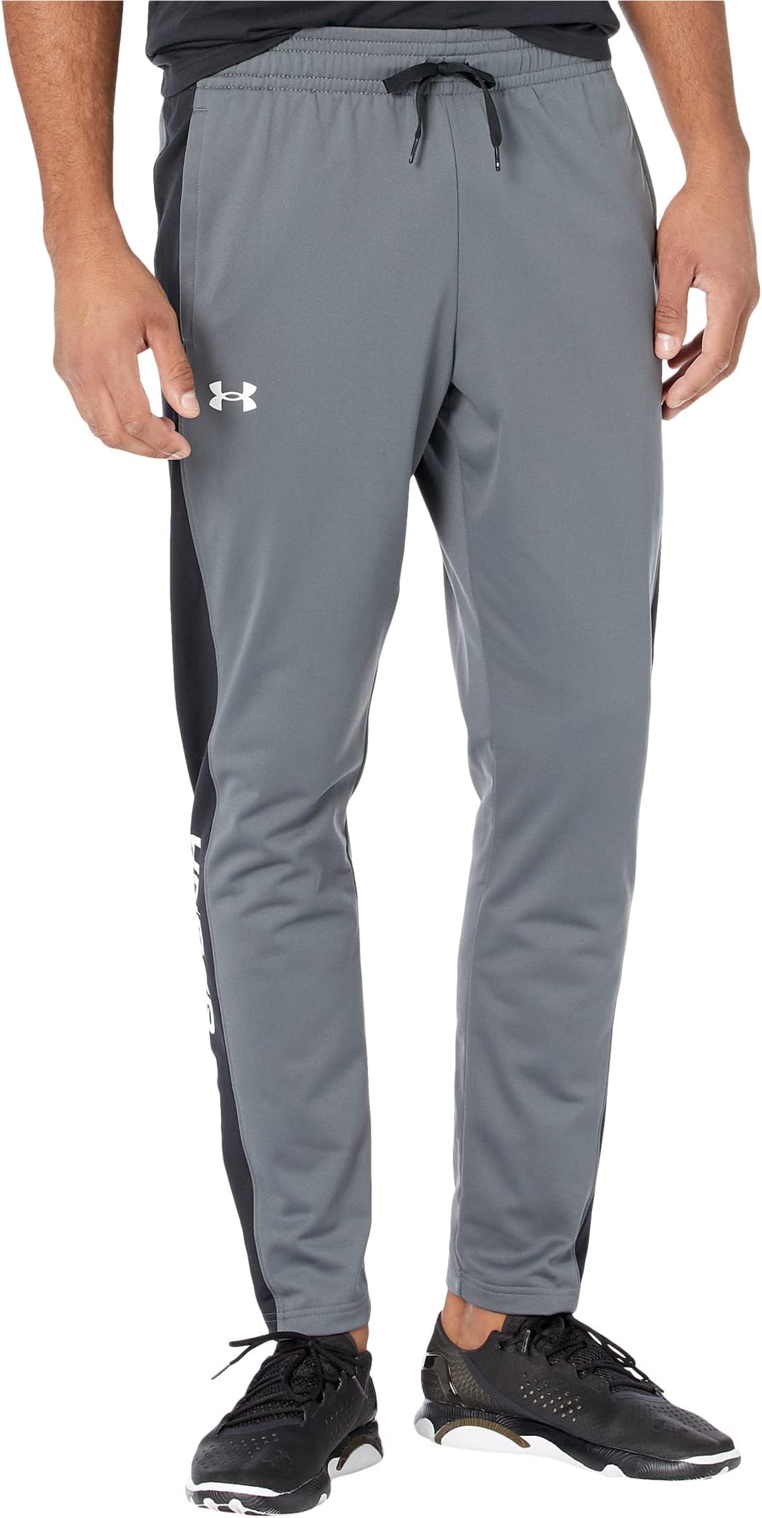 

Брюки Under Armour Brawler Pants, цвет Pitch Gray/White