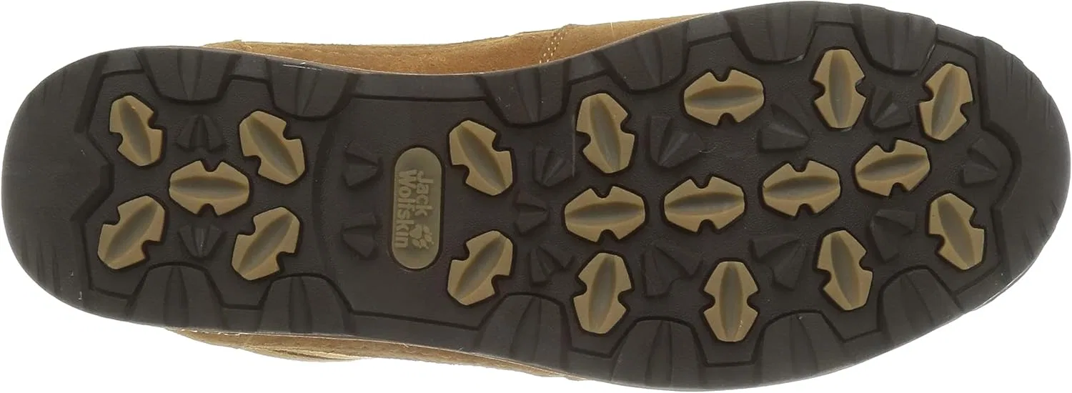 Кроссовки Jack Wolfskin Hikestar Mid M Outdoor Shoes, Honey Brown — фото 4