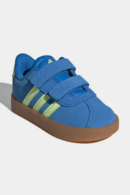 Кроссовки детские VL COURT 3.0 Adidas, синий — фото 2
