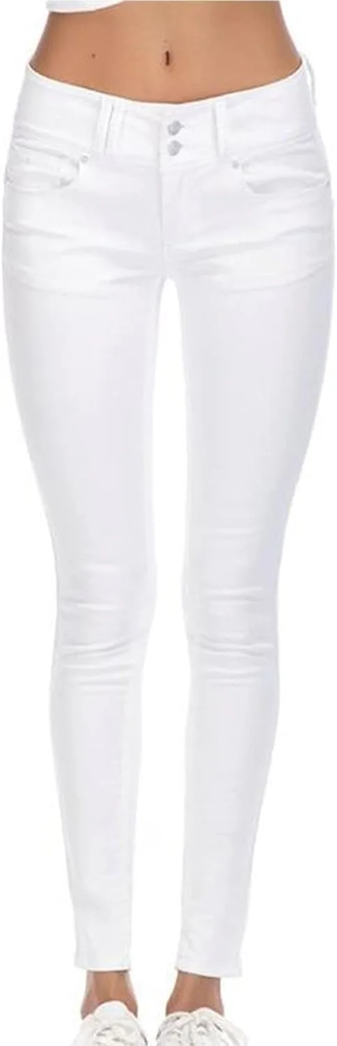 

Женские облегающие джинсы-карандаш с высокой талией DGHM-JLMY